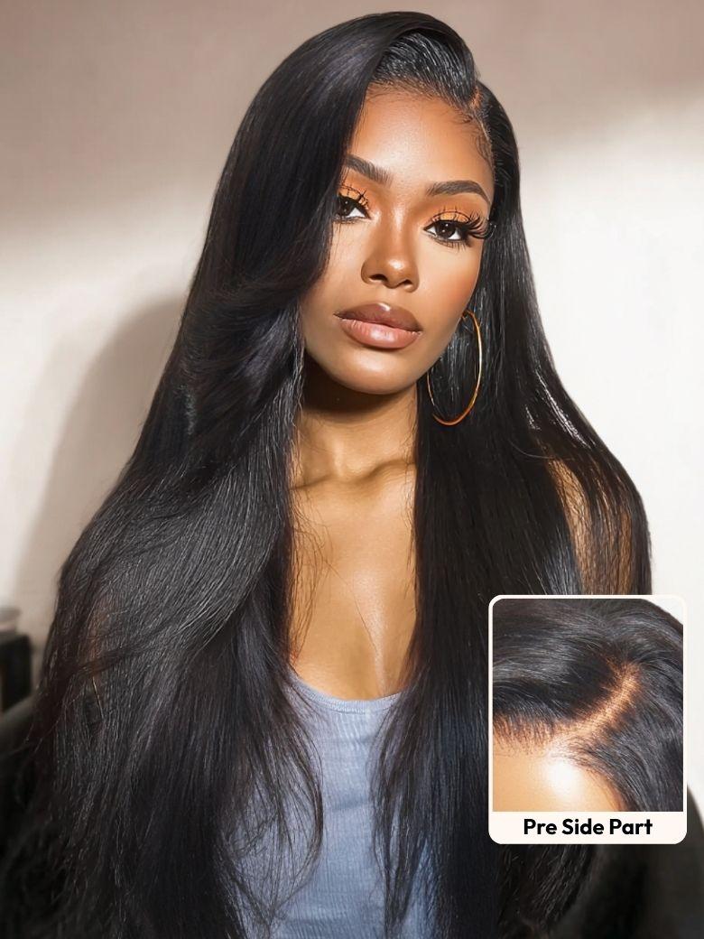 UNice 13x4 Pre-Everything™ Wig With Loose Wave Face-Framing Layers And Side-Swept Bangs