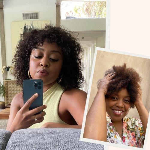 Quinta Brunson Natural Hair