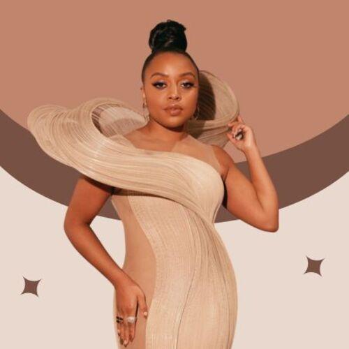 Top Knot Bun Quinta Brunson