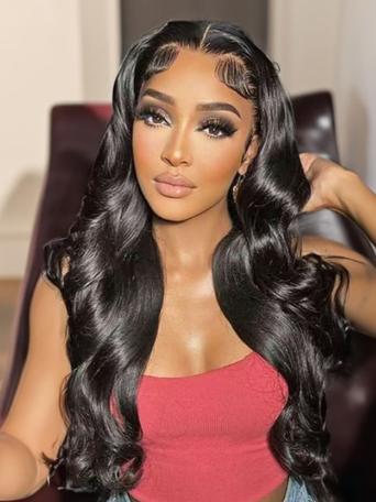 UNice 3Pcs Remy Hair Body Wave Bundles with Lace Closure