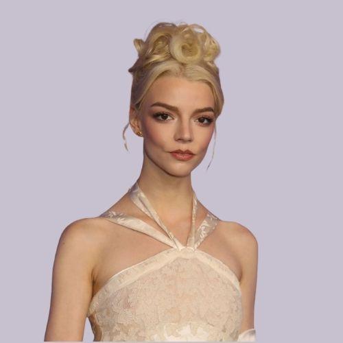 Anya Taylor-Joy Bun Hair