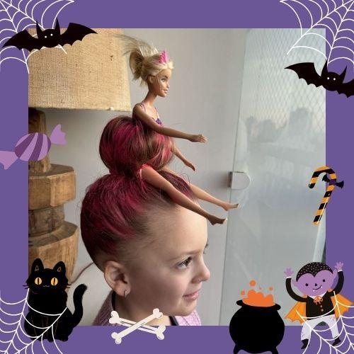 Barbie Doll Topknot