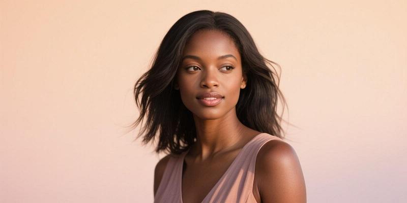 It's Giving Glow Face-Framing Layer Hairstyles for Black Girls