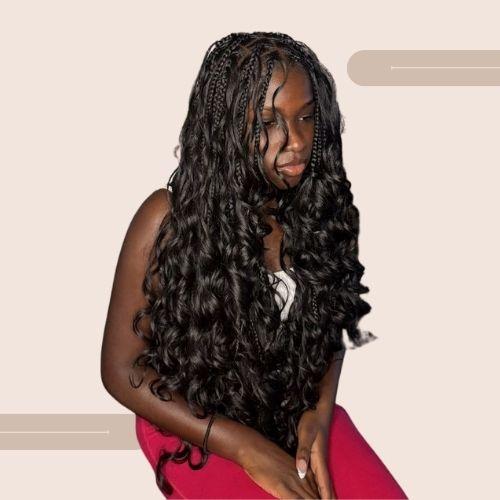 Braids with Face-Framing Layers