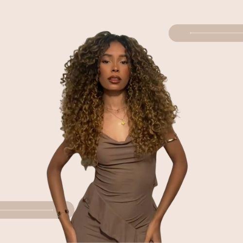 Face Framing Layers Curly Hair