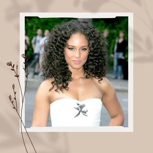 Alicia Keys Afro Hair