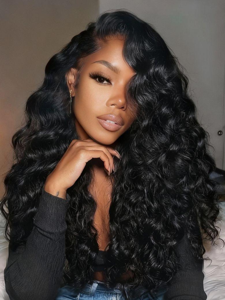 UNice 13x4 Pre-Everything™ Lace Frontal Burnt Orange Ombre Body Wave Ginger Color Drawstring Glueless Wig