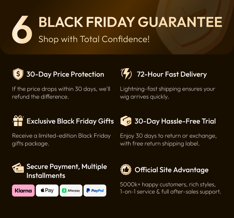 unice hair wig guarentee