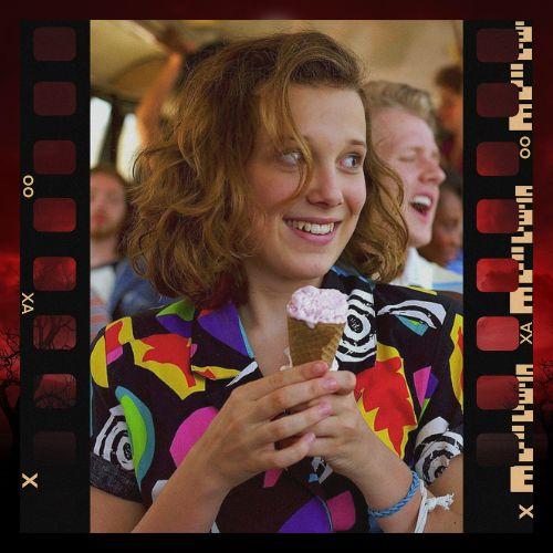 shoulder-length bob of eleven stranger things