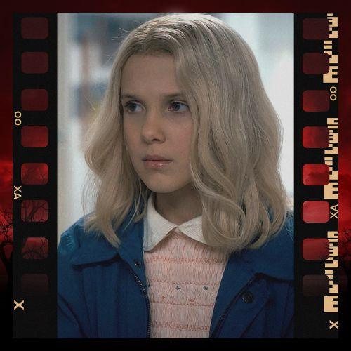 blonde bob of eleven stranger things