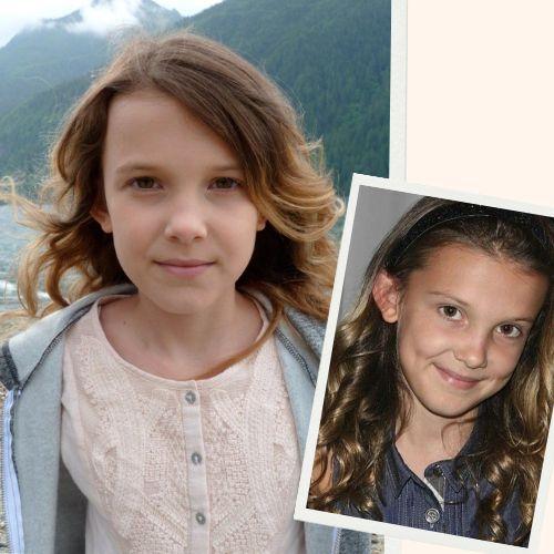 Millie Bobby Brown natural hair