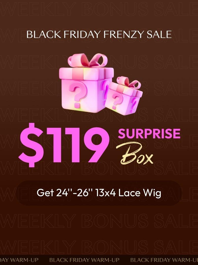 UNICE $59 Surprise Box Win 24 Inch Bye-Bye knots Wig Value $159-$219