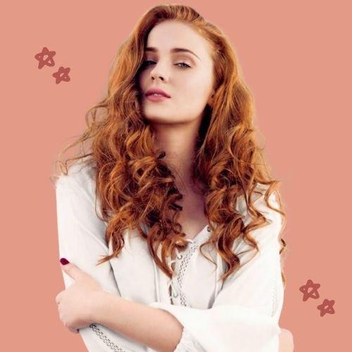 Sophie Turner Curly Hair