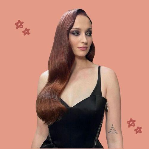 Sophie Turner Curly Hair