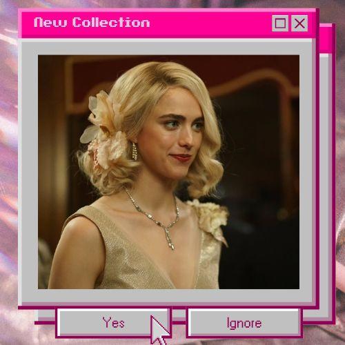 Margaret Qualley Blonde Bob