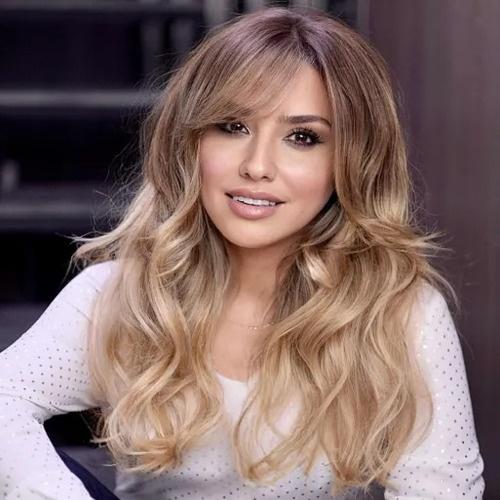 Side Bangs with Long Layers