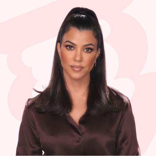 Half-Up Look for widow peaks