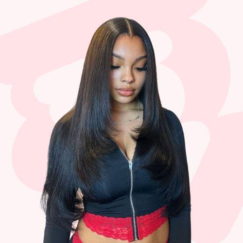 Layered Cut for widow peaks