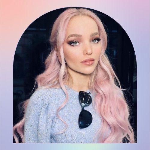 Dove Cameron Pink Hair