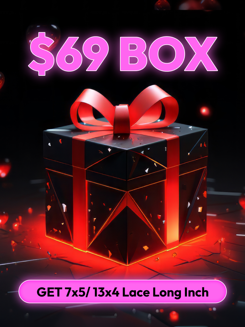 UNICE $59 Surprise Box Win 24 Inch Bye-Bye knots Wig Value $159-$219