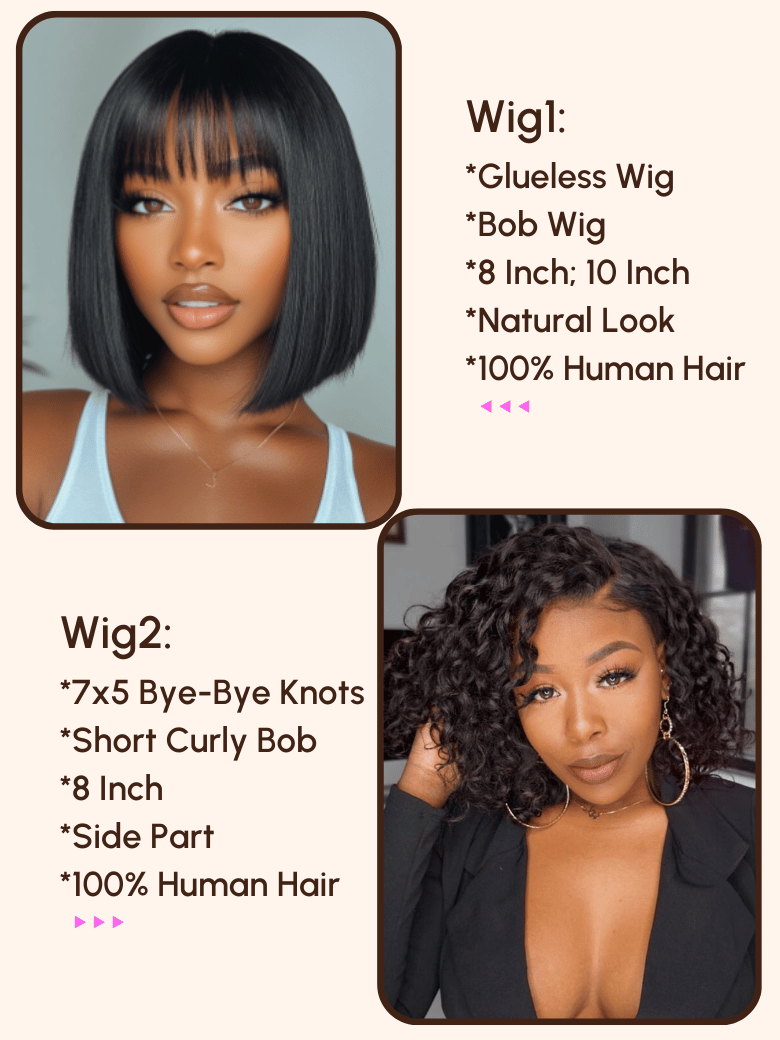 Only $79 Get 2 Wigs | $200 OFF 24H Limited Time Sale