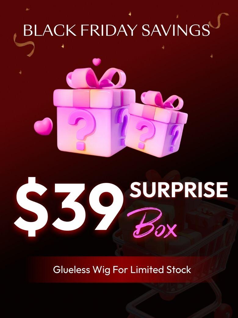 UNICE $59 Surprise Box Win 24 Inch Bye-Bye knots Wig Value $159-$219