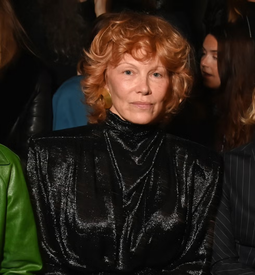 Pamela Anderson Red Bob Haircut