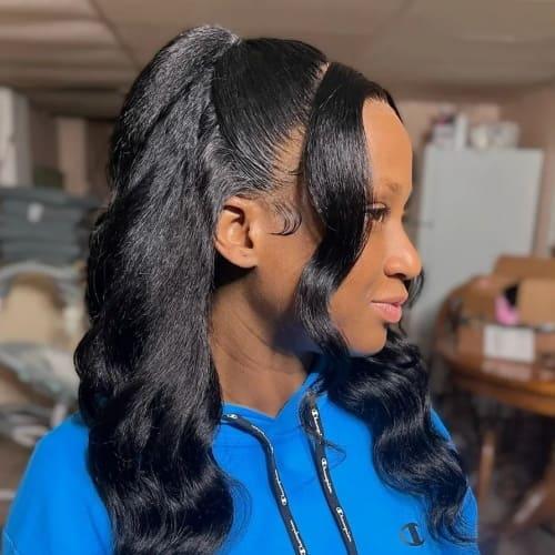 Half up Half down Hairstyles