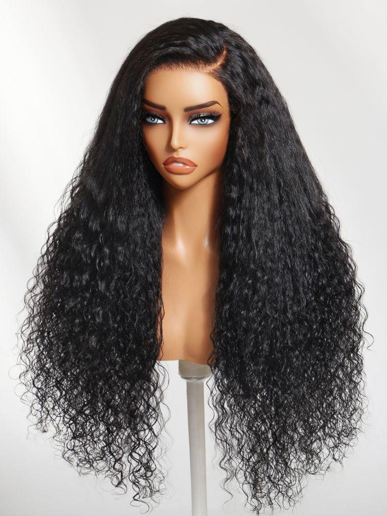 [Price Drop] UNice 13x4 Afro Curly Pre-Everything™ Kinky Blowout to jerry Curly Side Part Wig With Invisi Drawstring