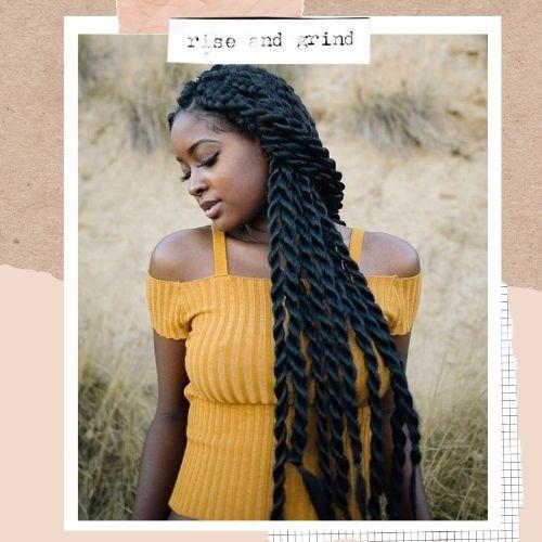 chunky two strand twists