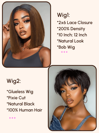 Pay $79 Get 2 Wigs | $200 OFF 24H Limited Time Sale