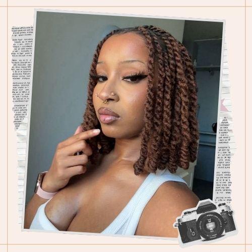 Loc Styles For Medium Hair