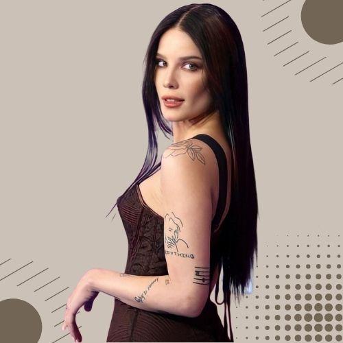 Halsey Long Hair
