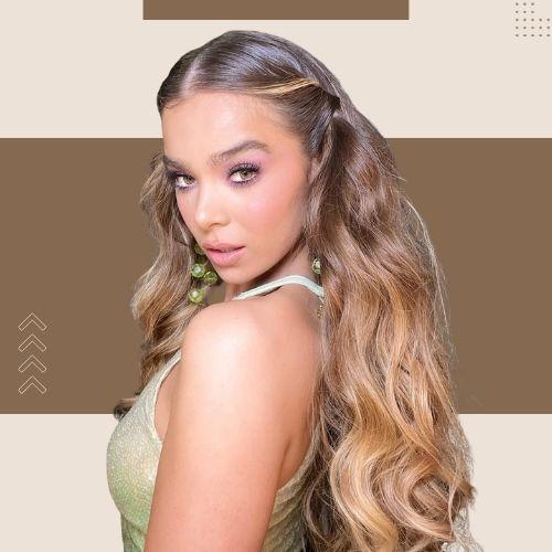 Hailee Steinfeld Half Up Half Down Hair