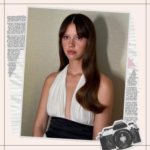 Mia Goth Dark Hair
