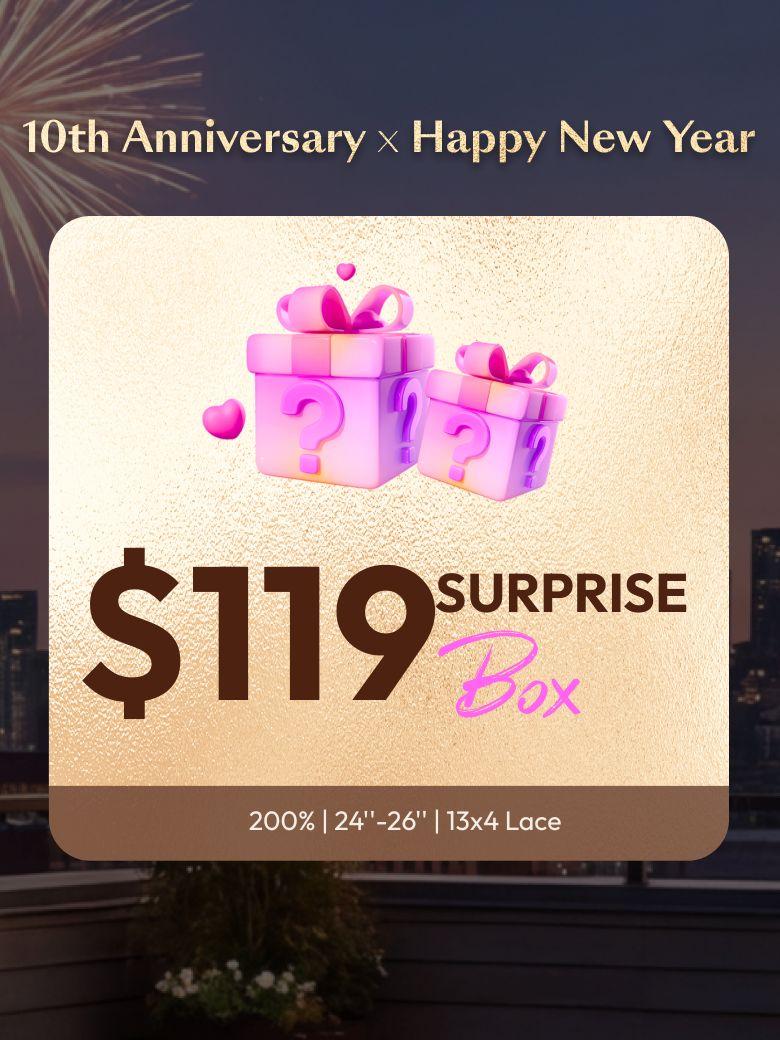 UNICE $59 Surprise Box Win 24 Inch Bye-Bye knots Wig Value $159-$219