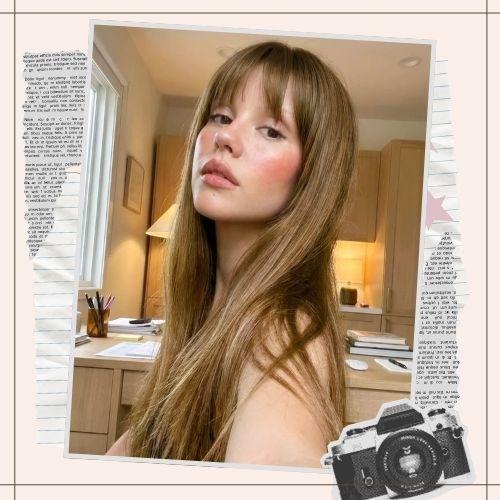 Mia Goth Blonde Hair