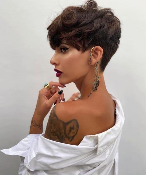 Pixie Cut Hair for Black Woman