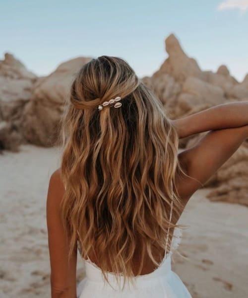 beach wedding hairstyles for black hair