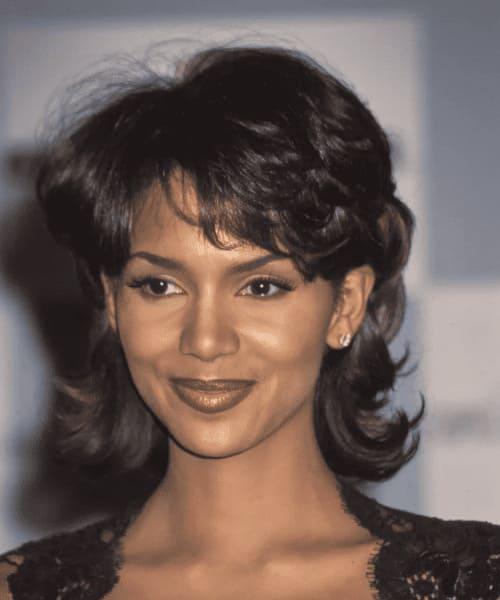 Halle Berry Wolf Cut