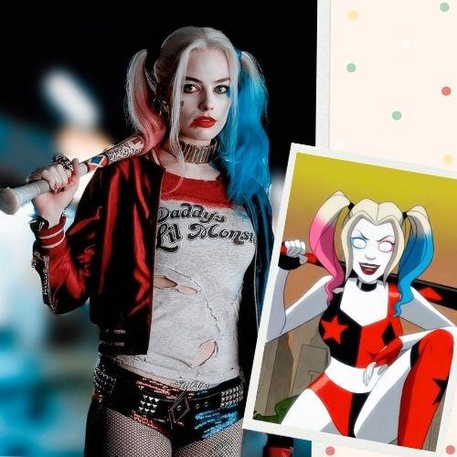 harley quinn hair style