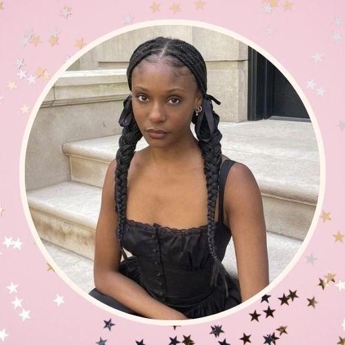 Pigtails with Mini Braids