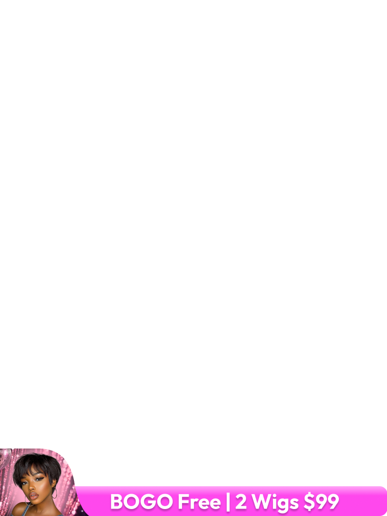 [BOGO For All] V Part & 7x5 Transparent Lace Glueless Body Wave Wig