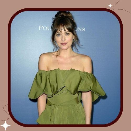 Dakota Johnson Hair Updo