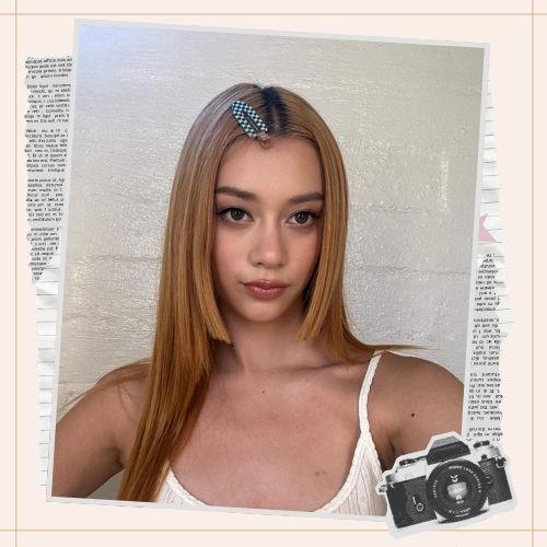 Honey Blonde Hair Megan in Katseye