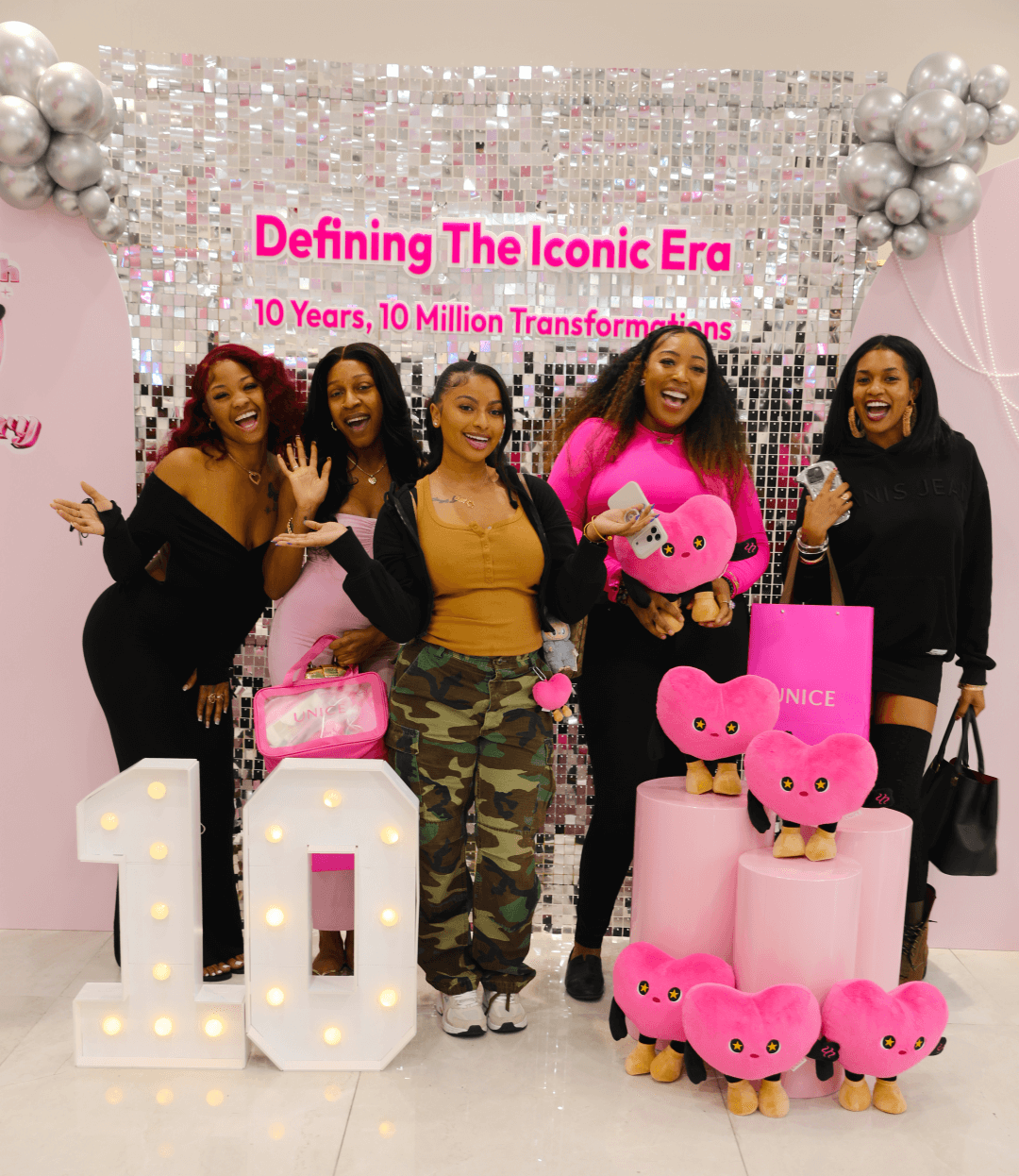 unice hair 10th anniversary