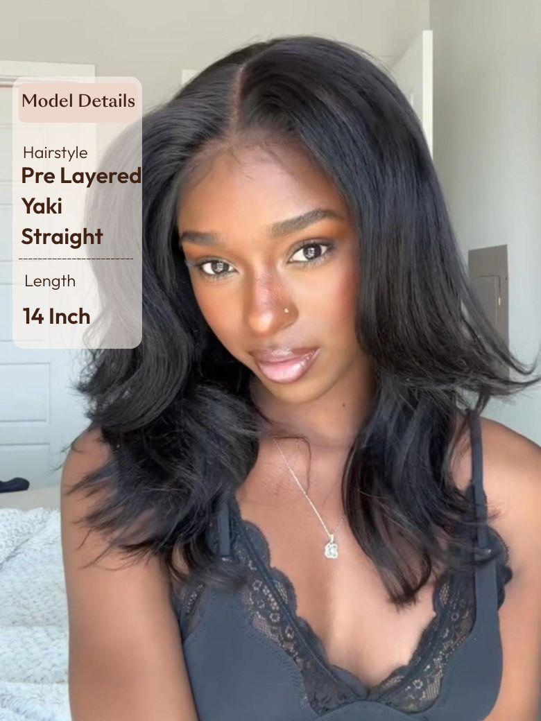 UNice Bye-Bye Knots Wig 7x5 & 13x4 Put On And Go Glueless Lace Bleached Knots Bob With Drawstring Wig 150% Density