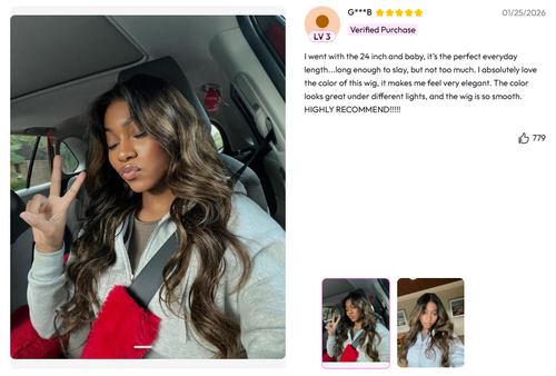 Body Wave Curtain Bangs Wig