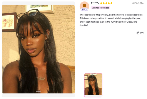 UNICE Wispy Bangs Wig Review