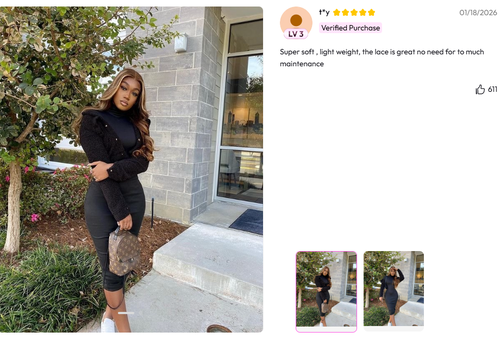 Honey Blonde Body Wave Wig Review unice